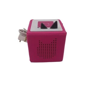 Tonies Toniebox Audio Player with Charger Kids Storytelling Music Box Pink